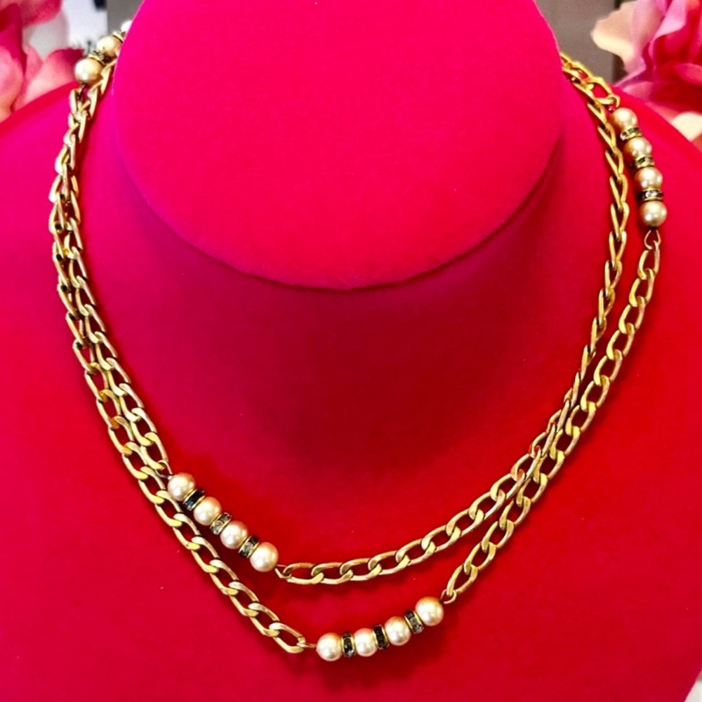 Dior rare necklace with and beautiful jewels!  One of a kind & rare piece!